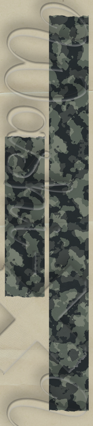 Washi-X Washi Tape Army patterned washi tape