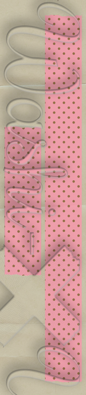 Washi-X Washi Tape Pink-brown dots patterned washi tape