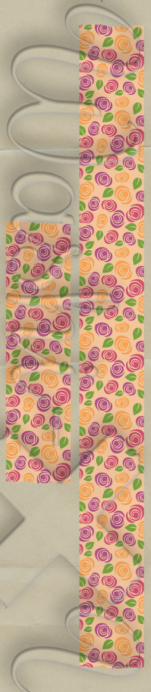 Washi-X Washi Tape Roses patterned washi tape