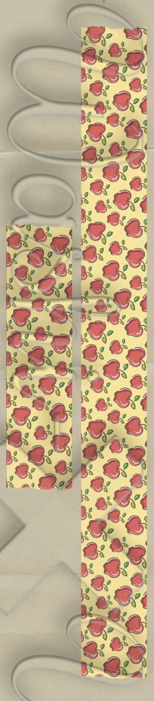 Washi-X Washi Tape Apples patterned washi tape