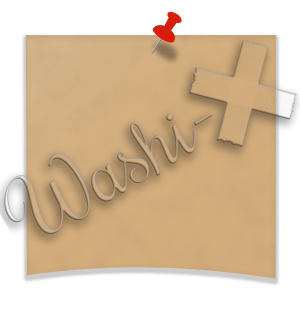 Washi-X Papers Pinned memo