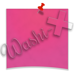 Washi-X Papers Pinned memo