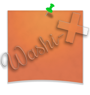 Washi-X Papers Pinned memo