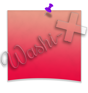 Washi-X Papers Pinned memo