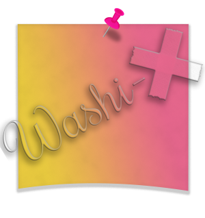 Washi-X Papers Pinned memo