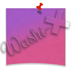 Washi-X Papers Pinned memo