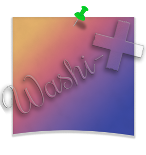 Washi-X Papers Pinned memo