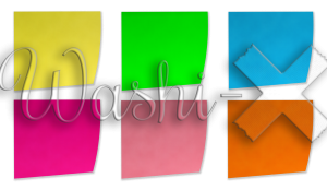 Washi-X Sets Post it notes set