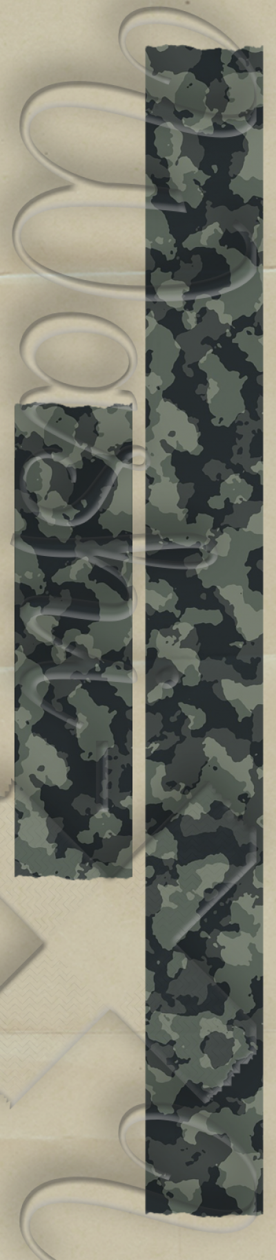 Army patterned washi tape