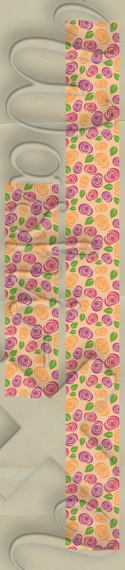 Roses patterned washi tape