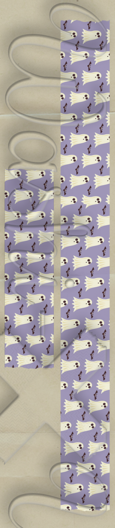 Ghosts patterned washi tape