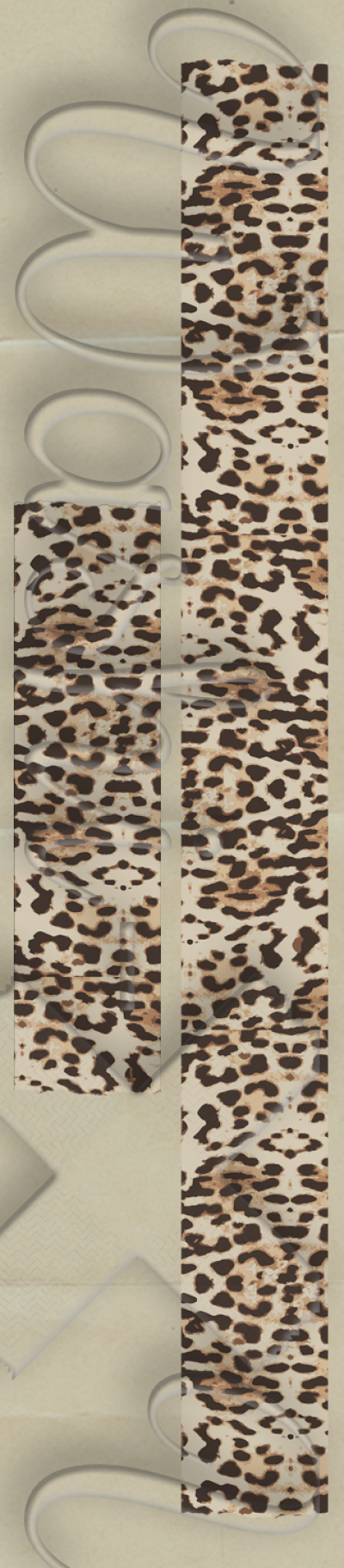 Washi-X Washi Tape Leopard patterned washi tape