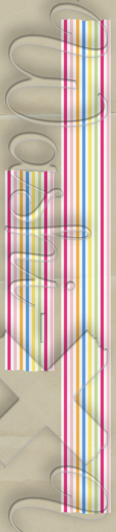 Lines patterned washi tape style 2