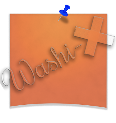 Washi-X Papers Pinned memo