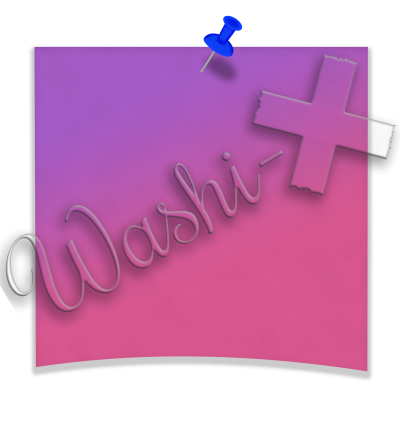Washi-X Papers Pinned memo